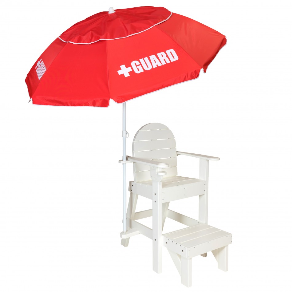 lifeguard umbrellas for lifeguard chair