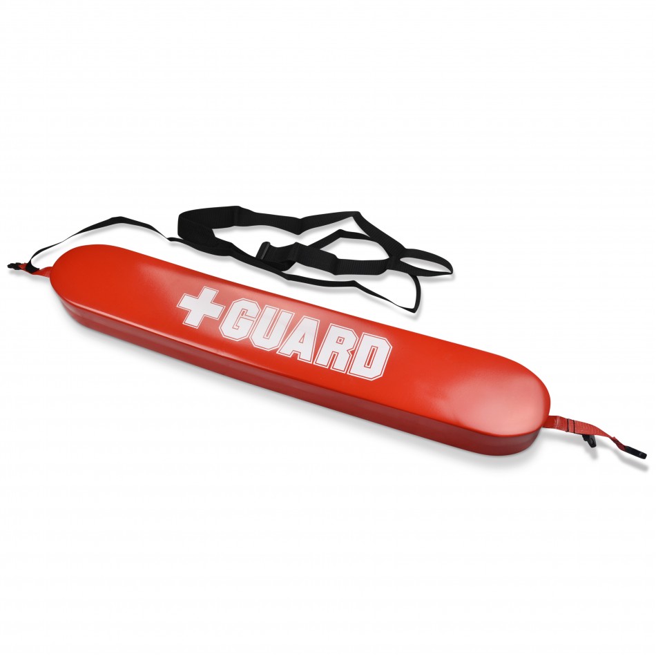 Lifeguard Rescue Tube Flotation Device for Home and Commercial Use Red Whistle 
