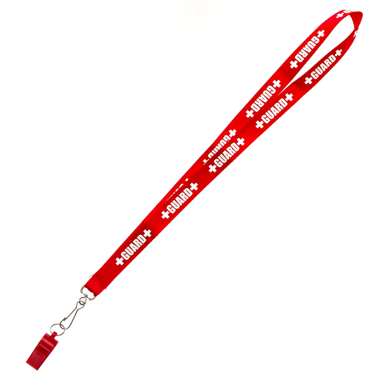 Lifeguard Pea Whistle + Lanyard w/Print