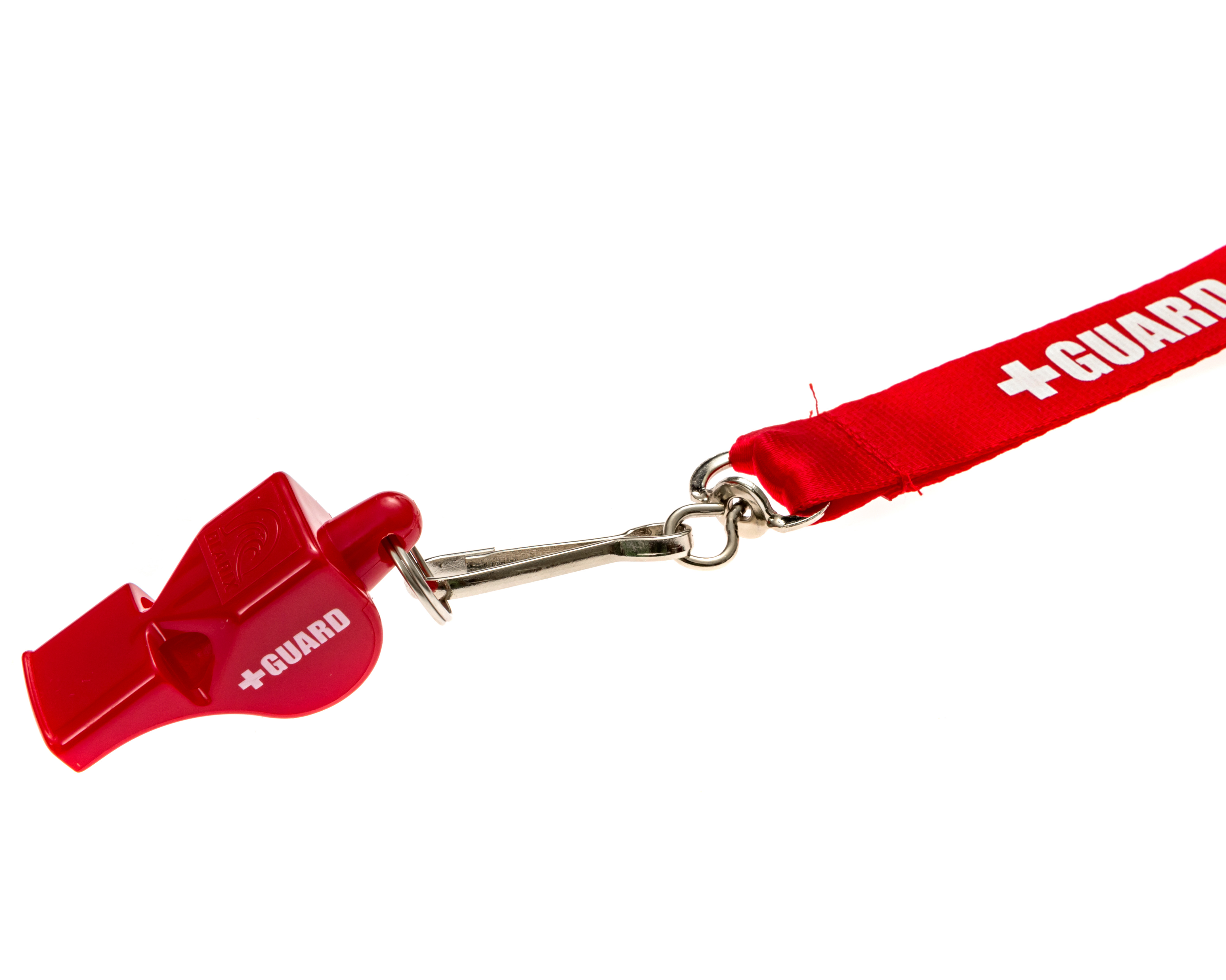 Lifeguard Whistle + Lanyard w/Print