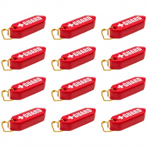 Lifeguard Rescue Tube Keychain 12 Pack