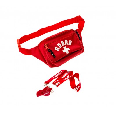 Lifeguard Fanny Pack and Whistle