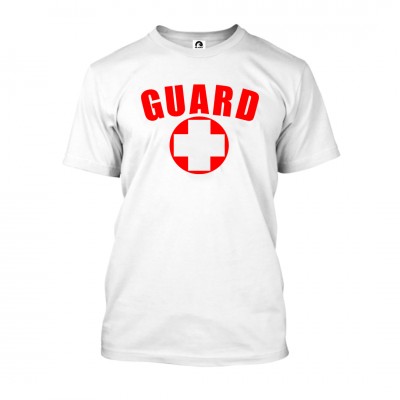 White Lifeguard T-Shirt 