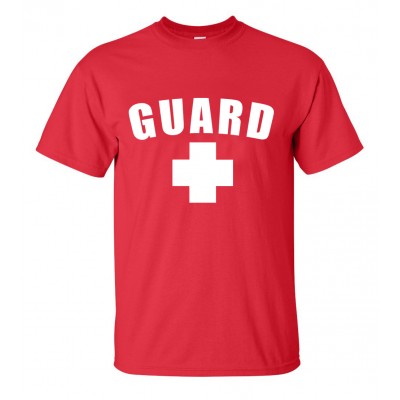 Red Lifeguard T-Shirt 
