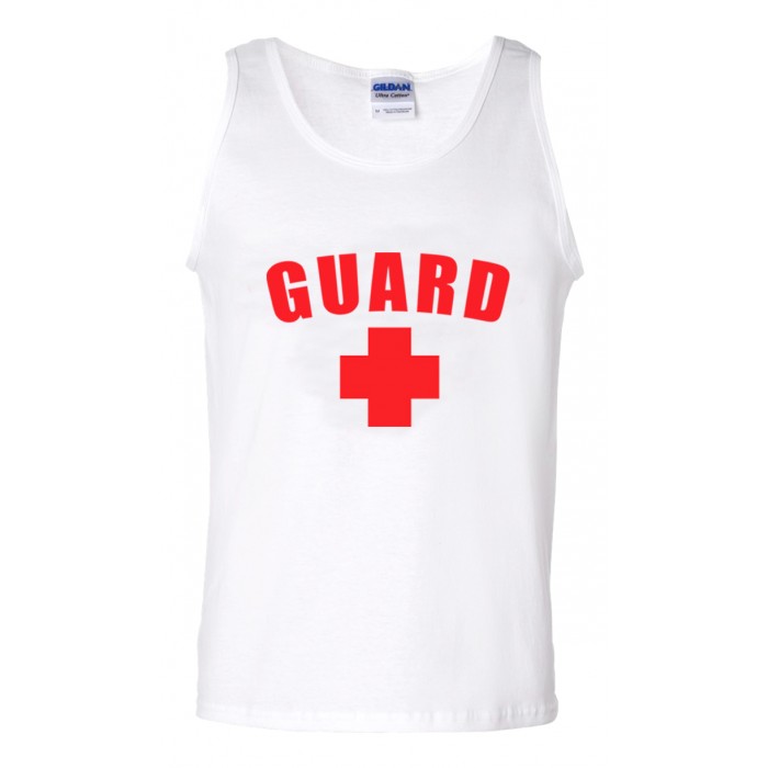 White Lifeguard Tank Top White Lifeguard Tank Top