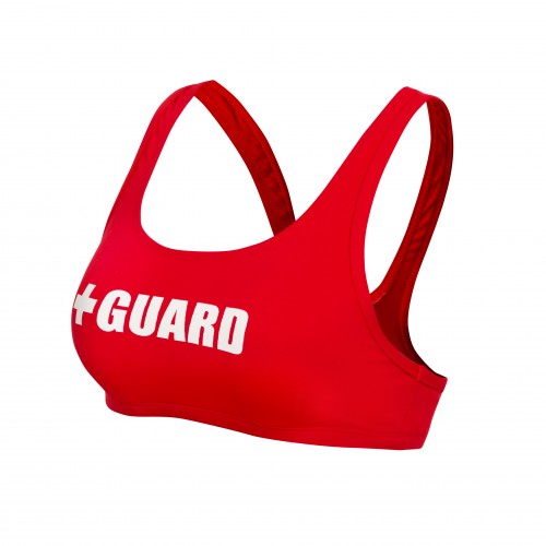 Lifeguard Swimsuit Wide Strap Top
