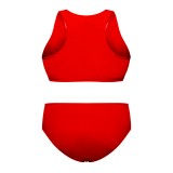 Lifeguard High-Waisted Swimsuit 2pc