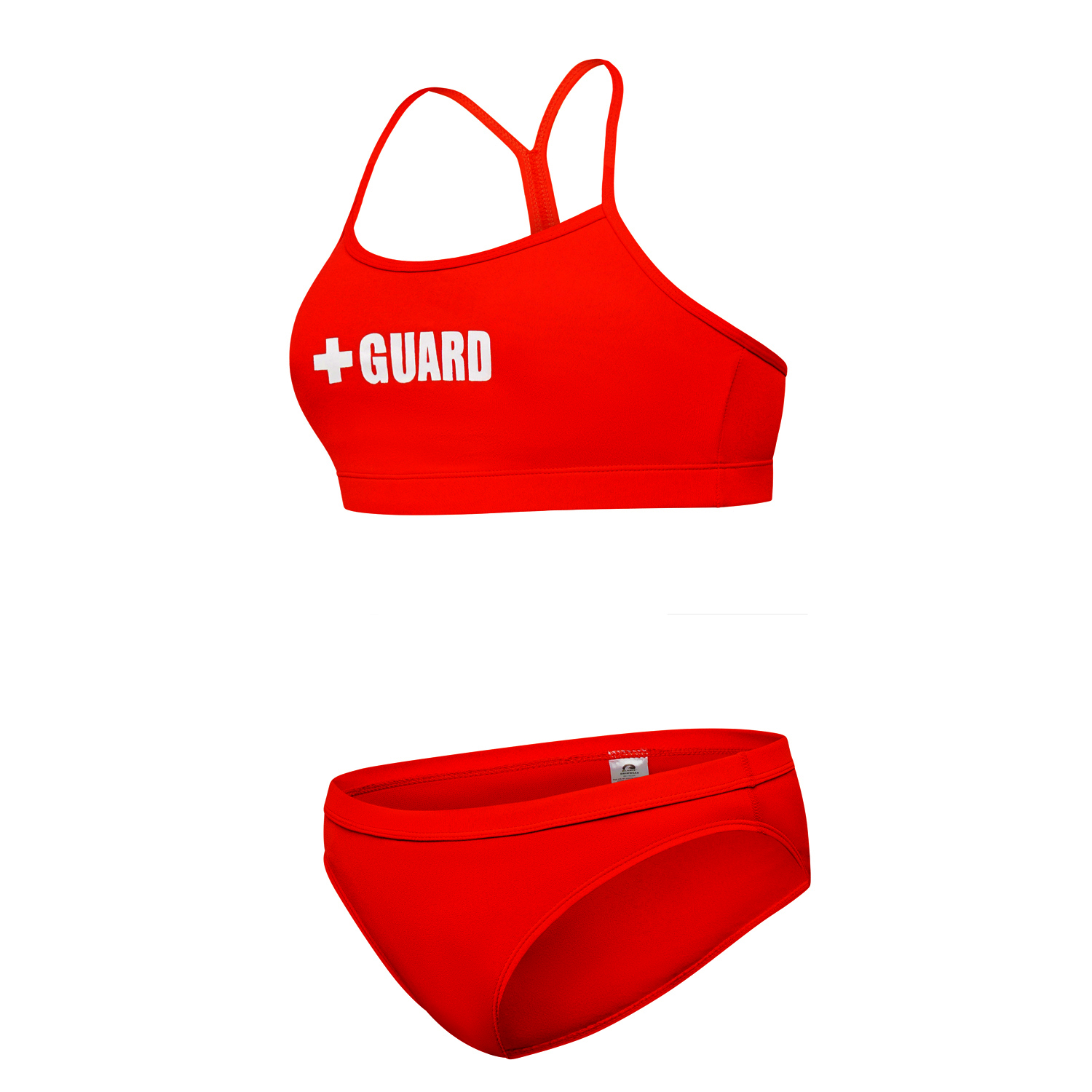 Lifeguard Midkini Swimsuit 2pc with adjustable straps