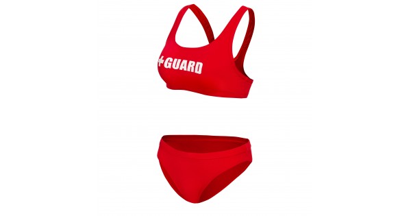 Lifeguard Swimsuit Wide Strap 2pc With Cups