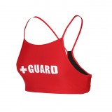 Lifeguard High Neck Swimsuit Top Lycra